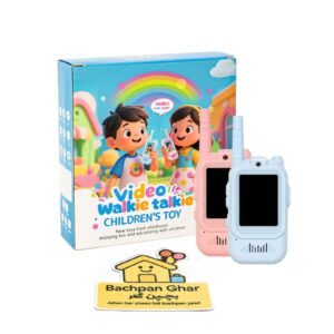Kids Video Walkie Talkie Set | HD Camera Walkie Talkie with Photo, Video Recording & Rechargeable Battery | 2 Pcs Communication Toy